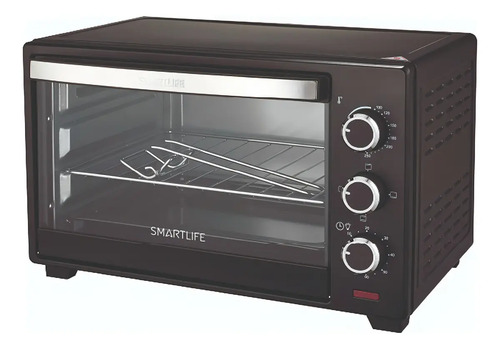 Horno Eléctrico De Mesa Smartlife Sl-eo30b 30 Litros 1600w Color Negro