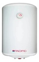 Termotanque Eléctrico Pacific 30l Con Válvula Seguridad Y Aislamiento Térmico Blanco