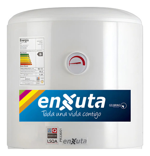 [02040780] Calefon Enxuta 40 Lts De Acero Tenx2140 Blanco
