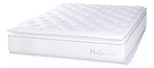 [01500580] Colchon Senflex Perla 158x198x36 Queen  La Sensacion Blanco