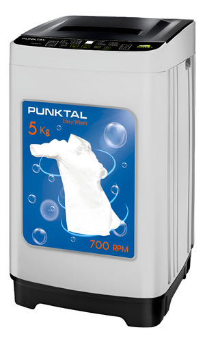 [02040731] Lavarropas Punktal C/sup 5kg C/bomba Pk-005lav Color Gris