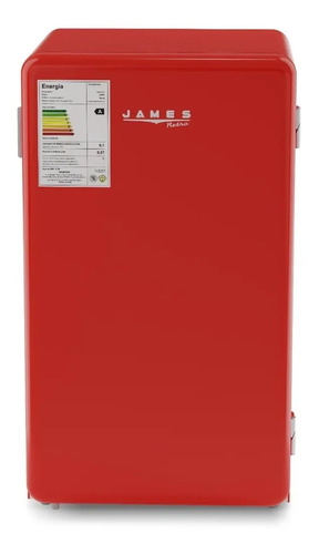 Frigobar Minibar James Rj 90 M Rojo Retro Js Ltda Rojo