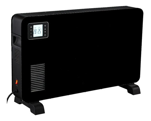 Estufa Electrica James Cep 2300 Turbofan Negro 2000 W Negro