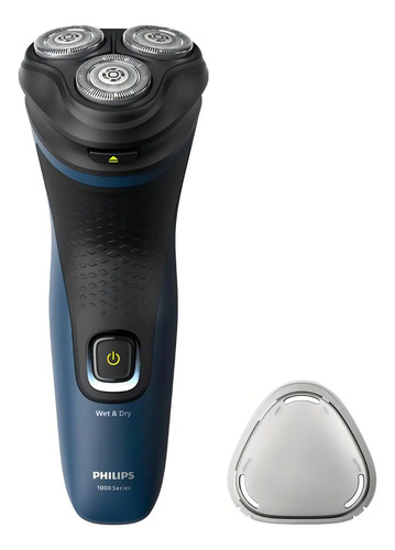 [02110025] Philips Afeitadora Eléctrica Shaver 1000 Series Male Grooming Azul Malibú