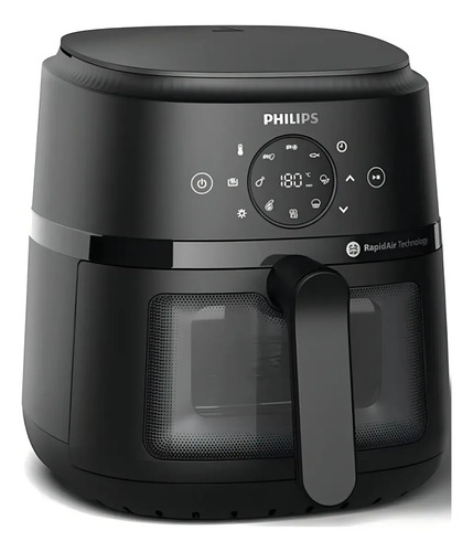 Freidora De Aire Philips Na220/00 1500w Capacidad 4,2lts Negro