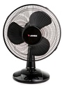 Ventilador De Mesa James Con Oscilación De 30 Cm Y 3 Velocidades Negro Plástico