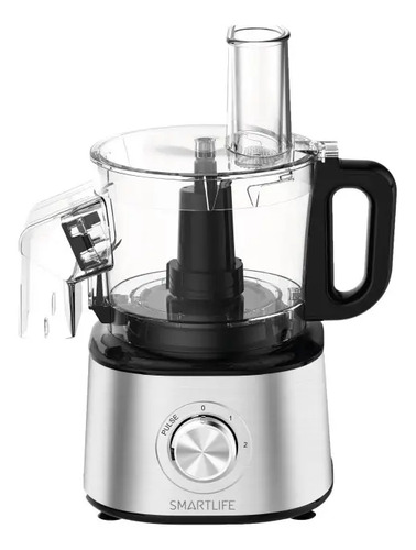 Multiprocesadora Smartlife 2 Velocidades Plateado