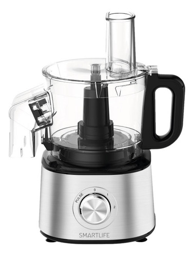 Multiprocesadora Smartlife 2 Velocidades Plateado
