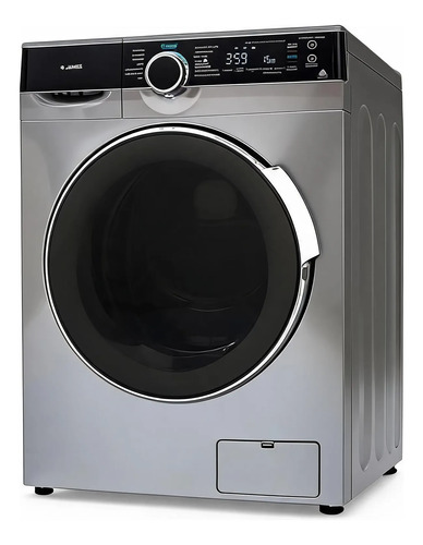 Lavarropas James 10.5kg Inverter Gris Lr 1016 Dark Silver G3 Gris