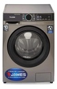 Lavarropas James Carga Frontal 10kg Inverter Lr 1016 G4 Nnet Gris