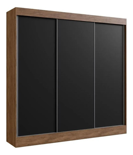 [03020222] Placard Michigan 3 Puertas Color Negro