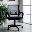 Silla Operativa Gris Sen-home Ergonomica Giratoria Con Ruedas Altura Ajustable