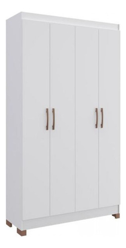 [03020200] Ropero Armario Placard - Multiuso-  4 Puertas Sensación (Doripel Moveis)