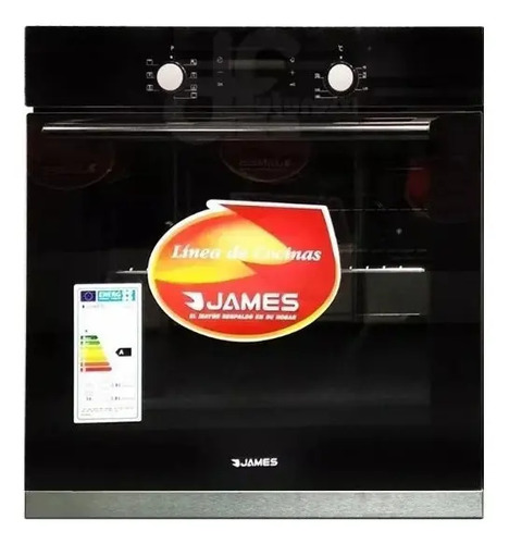 [02051352] Horno Empotrar Electrico James Hee-bdk Conveccion Sensacion Negro