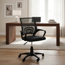 Silla De Oficina Giratoria Con Apoyabrazos - Sen-home 520.