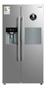 Heladeras James Side By Side Rj30 Inox Inverter Dispensador Color Gris