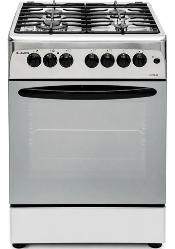 Cocina 4h Horno Eléctrico James C 225 G2 Inox