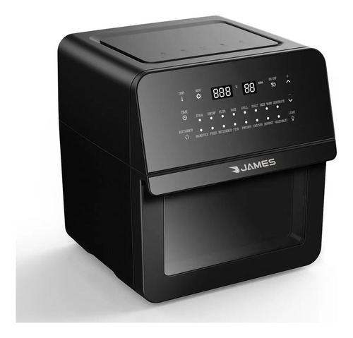 [1806-0] Horno Multifunción James Freidora/horno/grill Fj-af-16 Color Negro