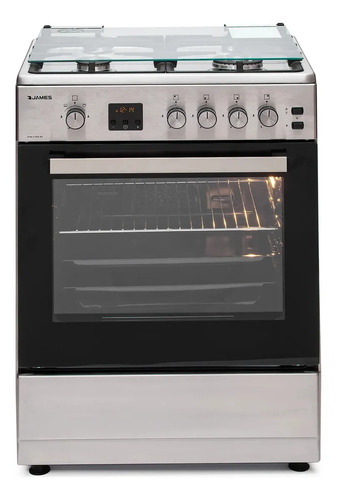 Cocina James C-26 A Tks - Inox Color Acero Inoxidable Con Puerta Con Visor