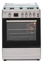 Cocina James C-26 A Tks - Inox Color Acero Inoxidable Con Puerta Con Visor