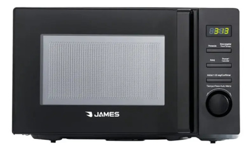 [02060951] Microondas James J-20 Mdn Negro 20 Lts