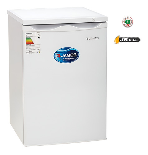 Freezer Vertical James 82 Lts Clase A Fvj 100 Kn Color Blanco