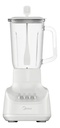 Licuadora Jarra De Vidrio Midea Mj-bl6008bww 1 Litro 600w Color Blanco