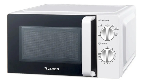 [02060851] Microondas James J-18 Gr Blanco 20l