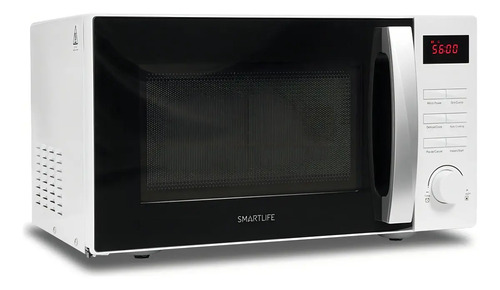 Microondas Smartlife 23l C/grill Digital 5 Niv 800w Blanco