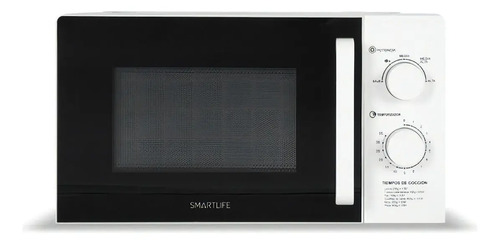 [1100-0] Microondas Smartlife Con Horno Manual De 20 Litros
