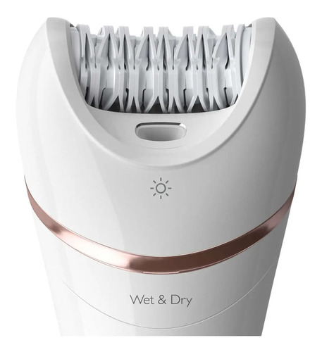 Depiladora Philips Serie 8000 Bre720/00 Color Blanco