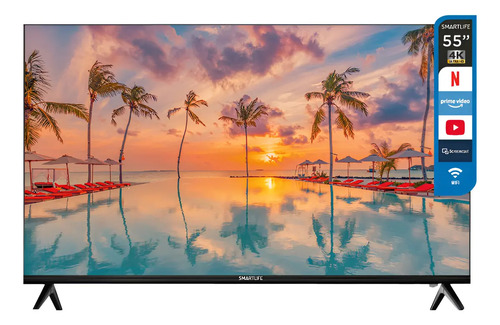 Smart Tv Smartlife 4k Uhd 55 Sint Digital Wifi