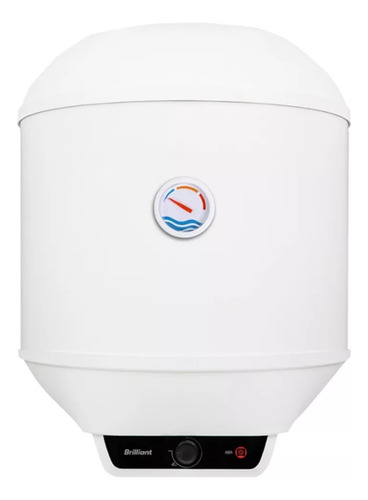 Termofon Brilliant 50l Acero Brev50wh La Sensacion Blanco