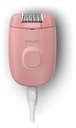 Philips Depiladora Serie 2000 Color Rosa Con Cable, Para Piernas Y Cuerpo, Con Cabezal Masajeador Bre227/00