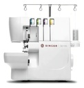 Máquina De Coser Overlock Singer Overlock S0105 Portable Color Blanco