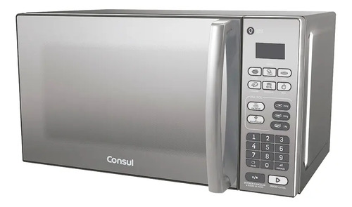 [02061200] Microondas Consul 20lts Inox Cms20 Silver Cms20sf25z