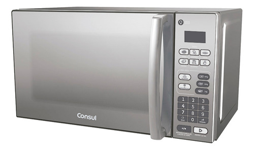 Microondas Consul 20lts Inox Cms20 Silver Cms20sf25z