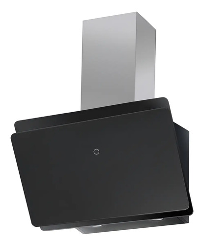 [02140042] Campana Extractora James 60 Cm Mural Negra / Inox Negro