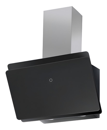 Campana James Mural 60 Negra Inox 230w 3 Velocidades Color Negro