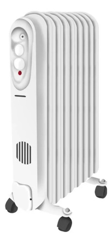 Radiador Eléctrico Punktal Pk-6600 Cf La Sensación Blanco