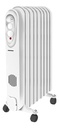 Radiador Eléctrico Punktal Pk-6600 Cf La Sensación Blanco