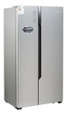 Heladera Con Freezer Inverter James Rj 40k Sbs Color Acero Inoxidable Con Capacidad De 516l