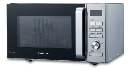 [02061141] Microondas Grill Punktal Pk-25 Mdg Acero Inoxidable 25l 900w Display Digital