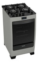 Cocina Combinada Punktal Titanium 4h Gas Horno La Sensacion Gris
