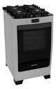 Cocina Punktal Pk-735 Multigas 4 Hornallas Vidrio Gris