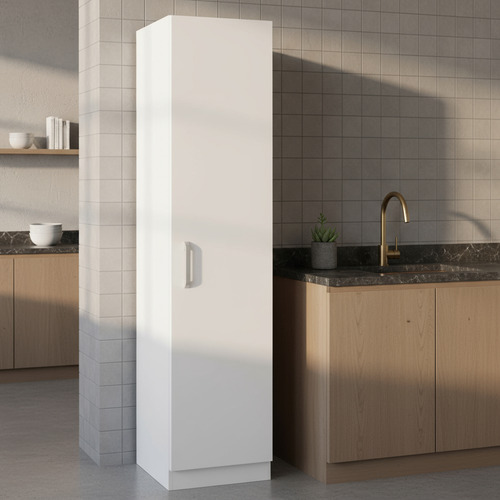 [03521130] Panelero Multiuso Armario Cocina Baño Estante Sensacion Blanco