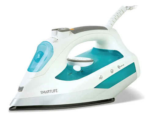 [02122450] Plancha A Vapor Smartlife 2200w Autolimpieza Antiadherente Color Blanco