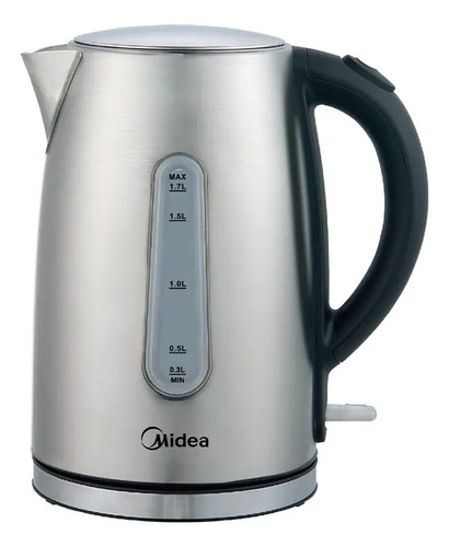 Jarra Eléctrica Midea 1.7l Inox Mk-17s30b2 Plateado