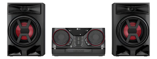 Minicomponente LG Xboom Ck43n La Sensacion Negro 300 W