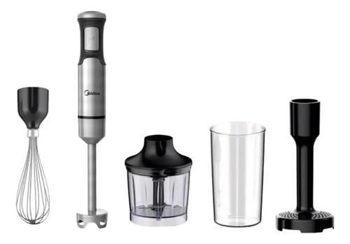 [02010776] Mixer Midea 4 En 1 Metalico 1200w Sensacion